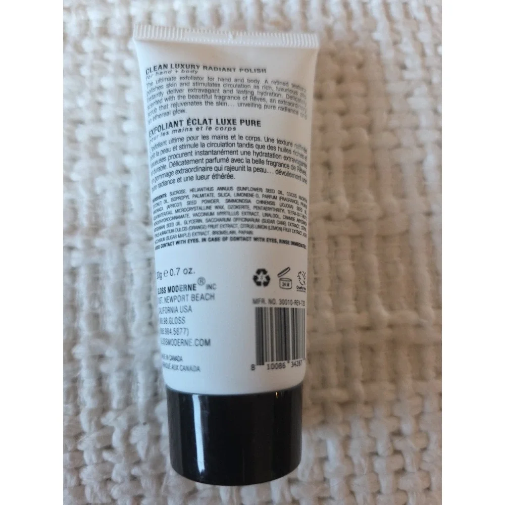 Gloss Moderne Clean‎ Luxury Radiant Polish Rêves 20g/0.7 oz Exfoliating Scrub